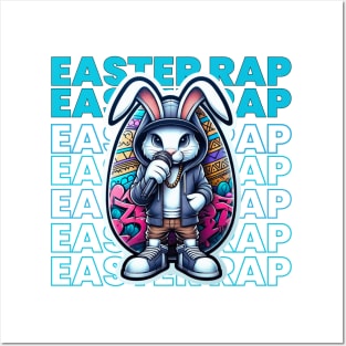 EASTER BUNNY RAPPER Posters and Art